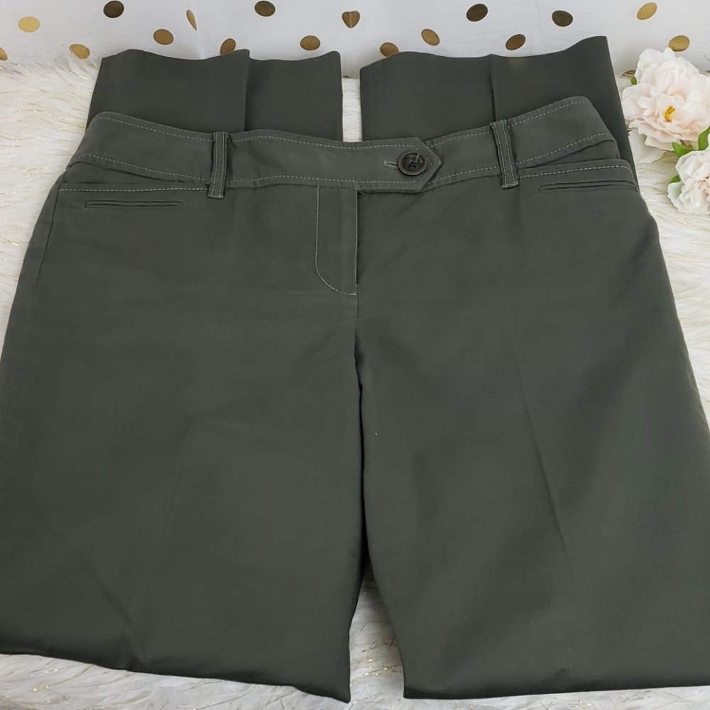 Ann Taylor LOFT Marisa Army Green Pant